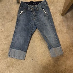 Lee brand denim capris Size 12M